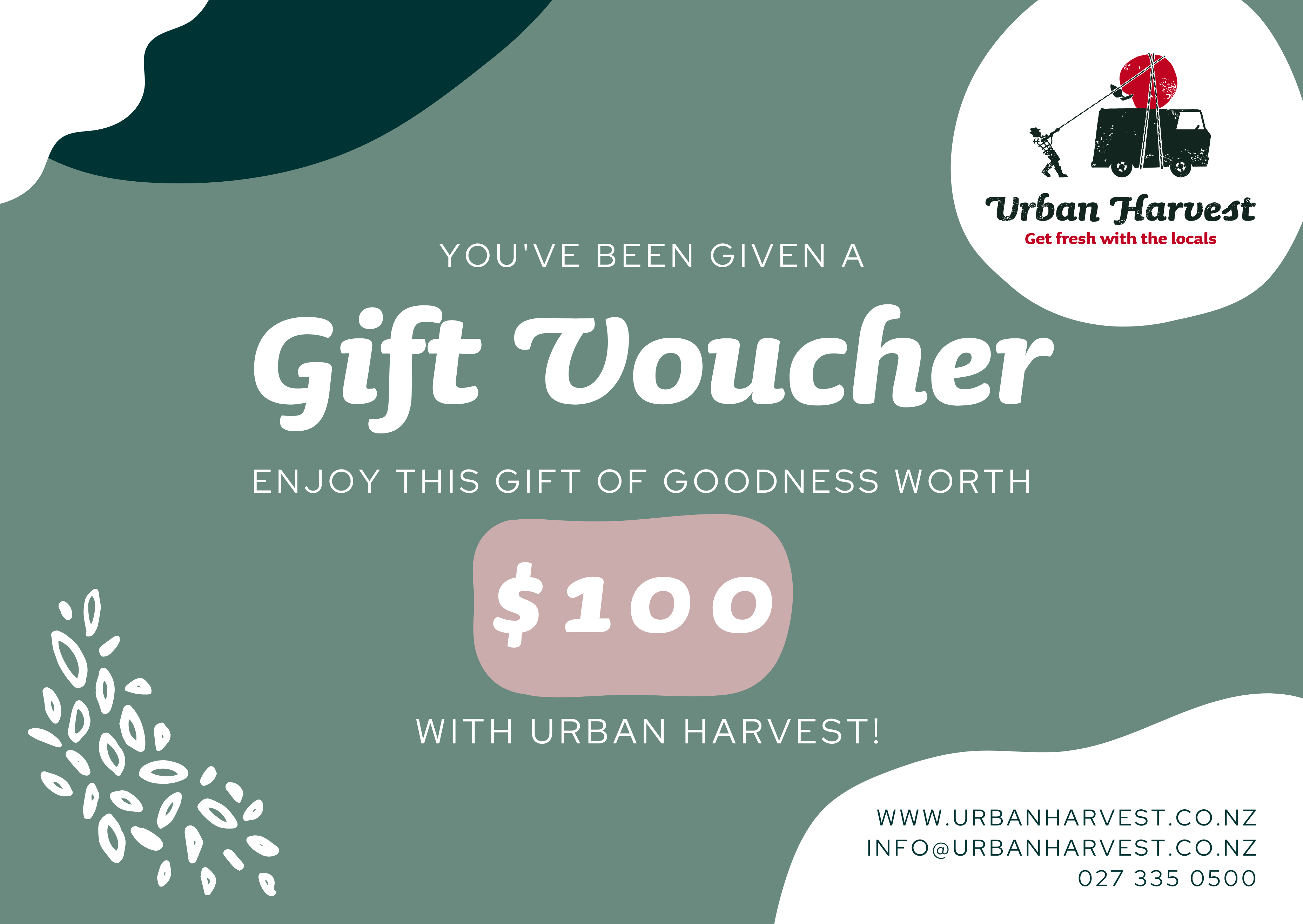 Gift Vouchers – Urban Harvest