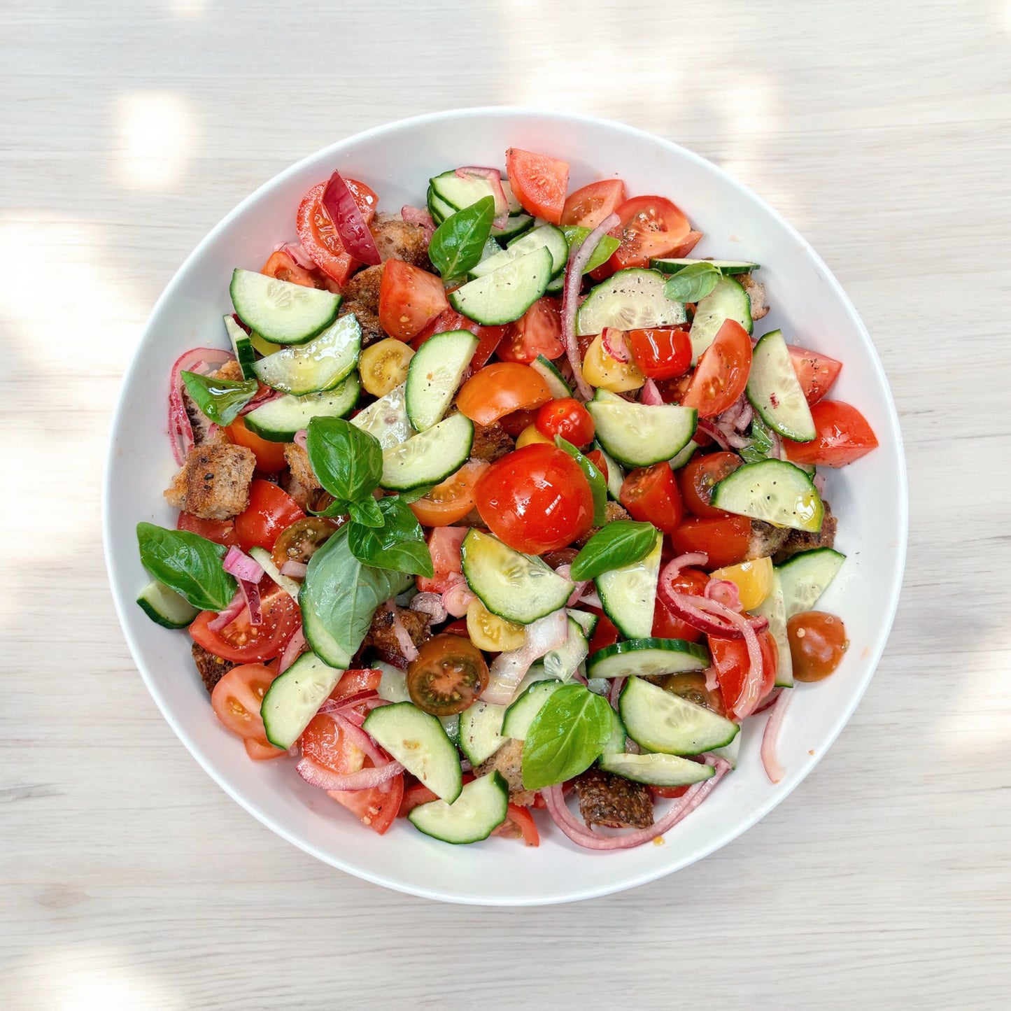 Panzanella salad