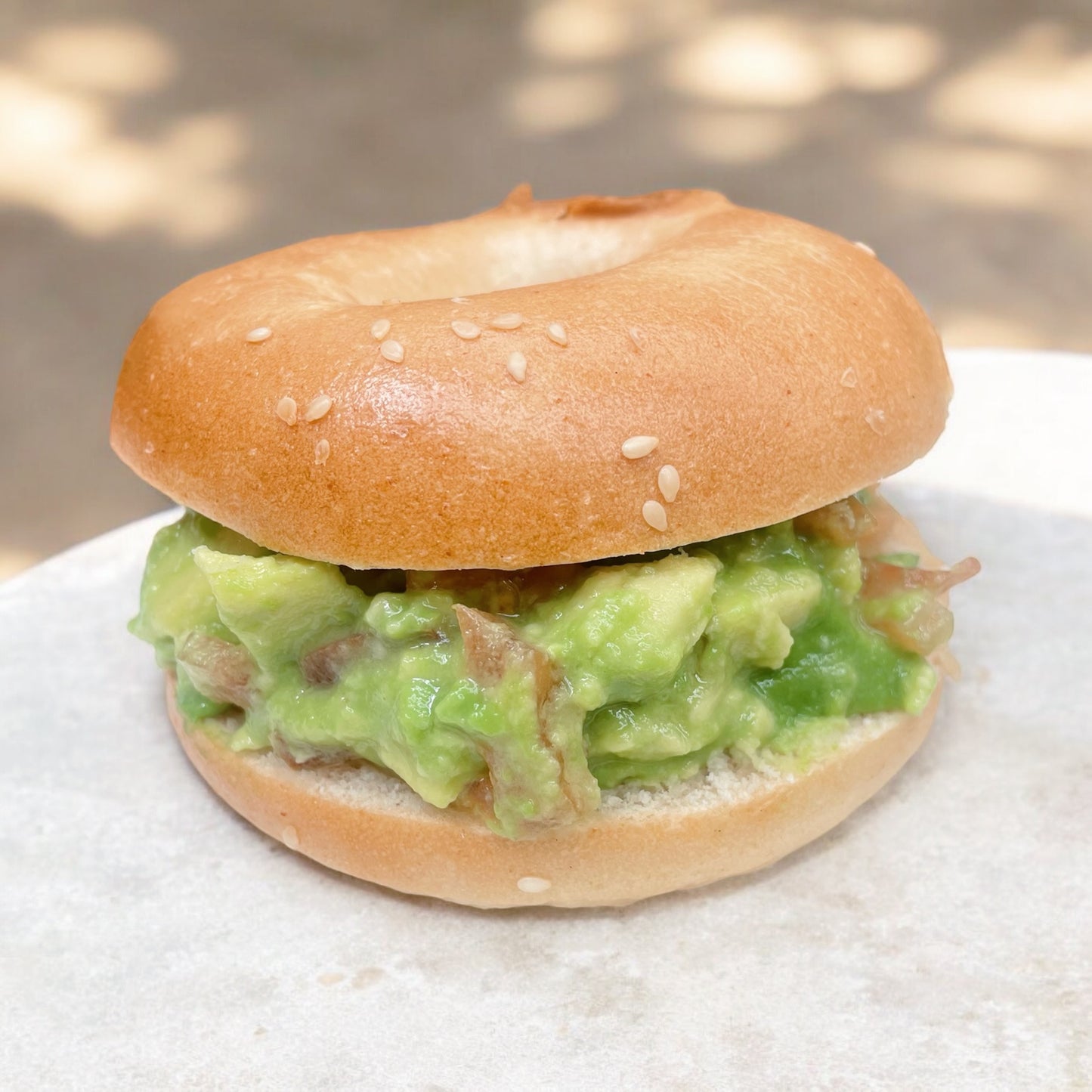 Filled bagels