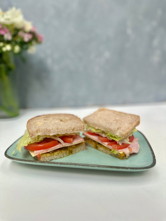Classic ham sandwich