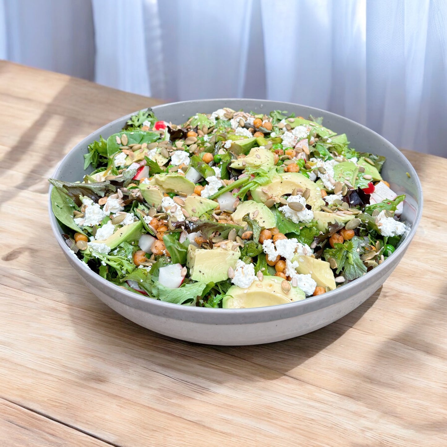 Bright spring salad