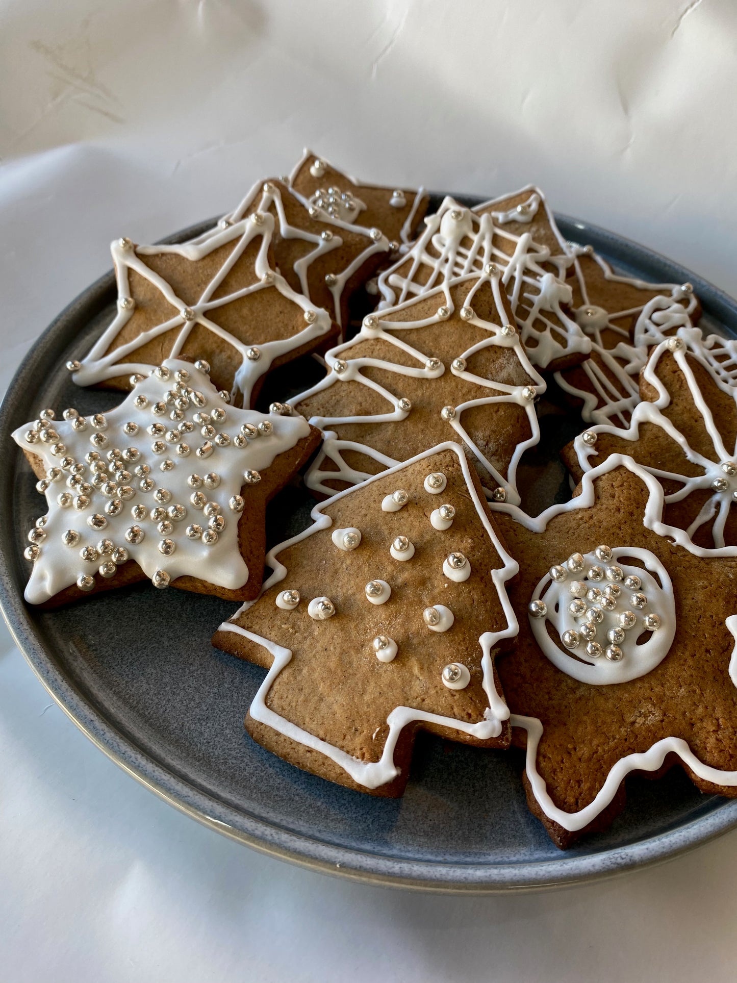 Spiced Christmas Star Cookies, 8 pack