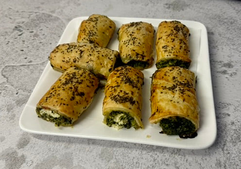 Spinach & Feta rolls
