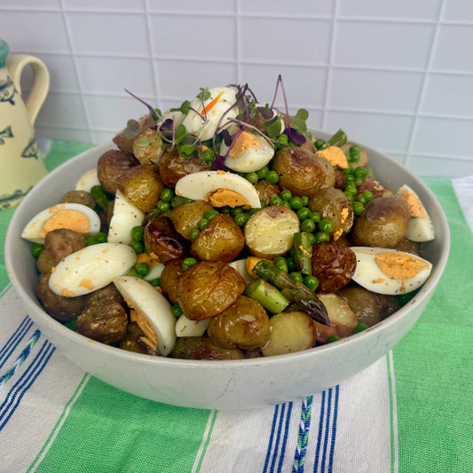 Spring potato salad