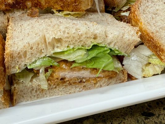 Korean fried chicken sandwich