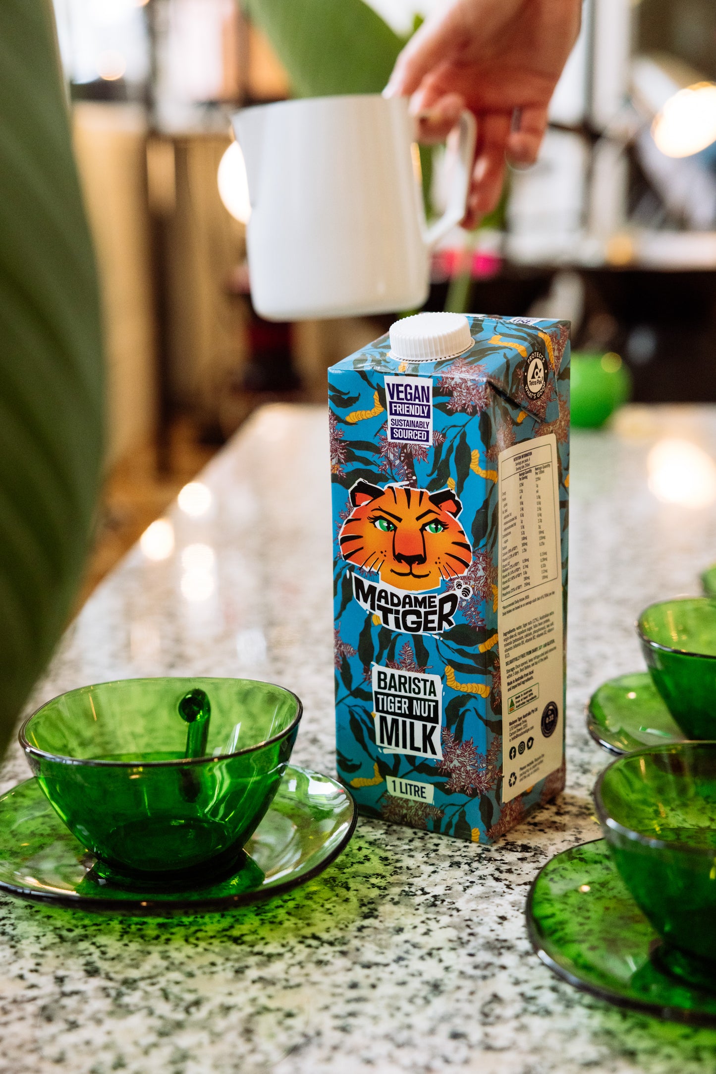 Madame Tiger barista tiger nut milk (dairy free)