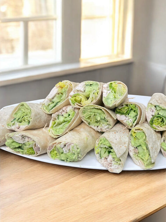 Chicken + avo wrap