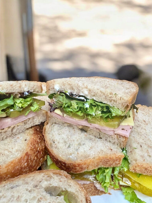 Classic ham sandwich