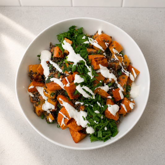 Roast kumara slalad