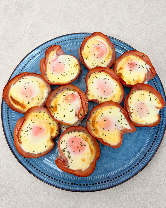 Ham & egg cups (keto/GF)