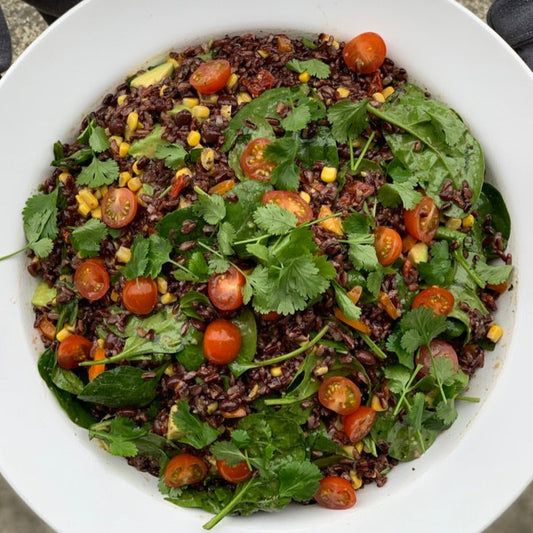 Wild Rice and Black Bean Salad