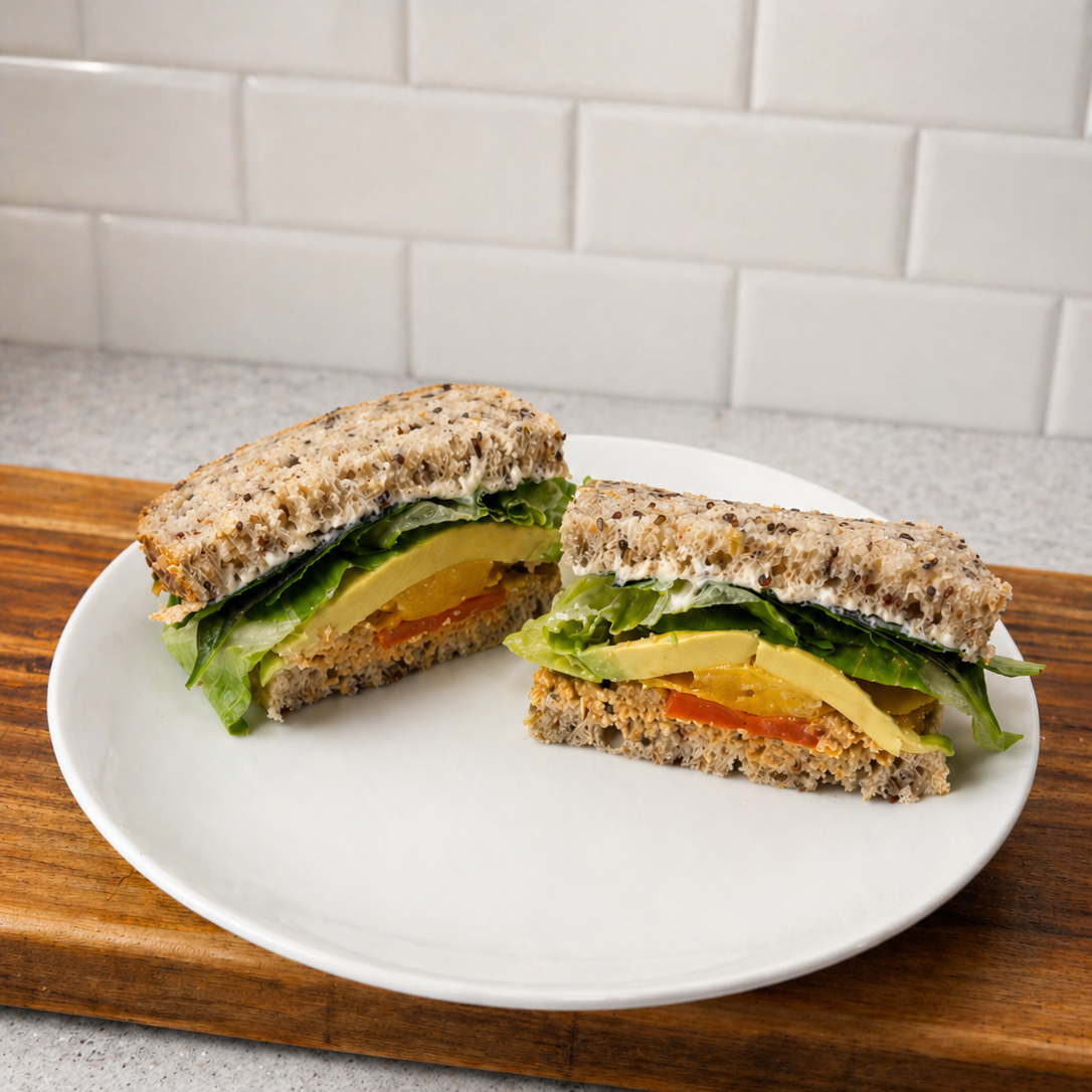 roast carrot sandwich